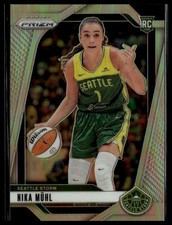 Nika Muhl #75 2024 Panini Prizm WNBA Silver Prizms 8974