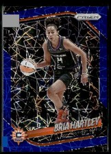 2025 Panini Prizm WNBA #86 Bria Hartley Blue Velocity Prizms
