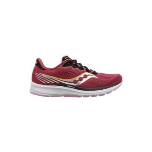 Saucony Womens Ride 14 Supportive Running Shoe 6.5 Quartz/Vizigold NEW
