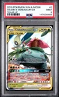 2019 POKEMON SUN & MOON TEAM UP #1 CELEBI & VENUSAUR GX PSA 9