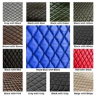 Diamond stitch quilted fabric Faux Leather Waterproof Cars Automotive Campervans