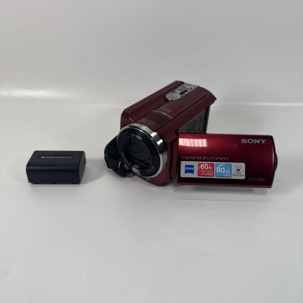 Sony Handycam Red 40-60x Optical Zoom Camcorders for sale | eBay