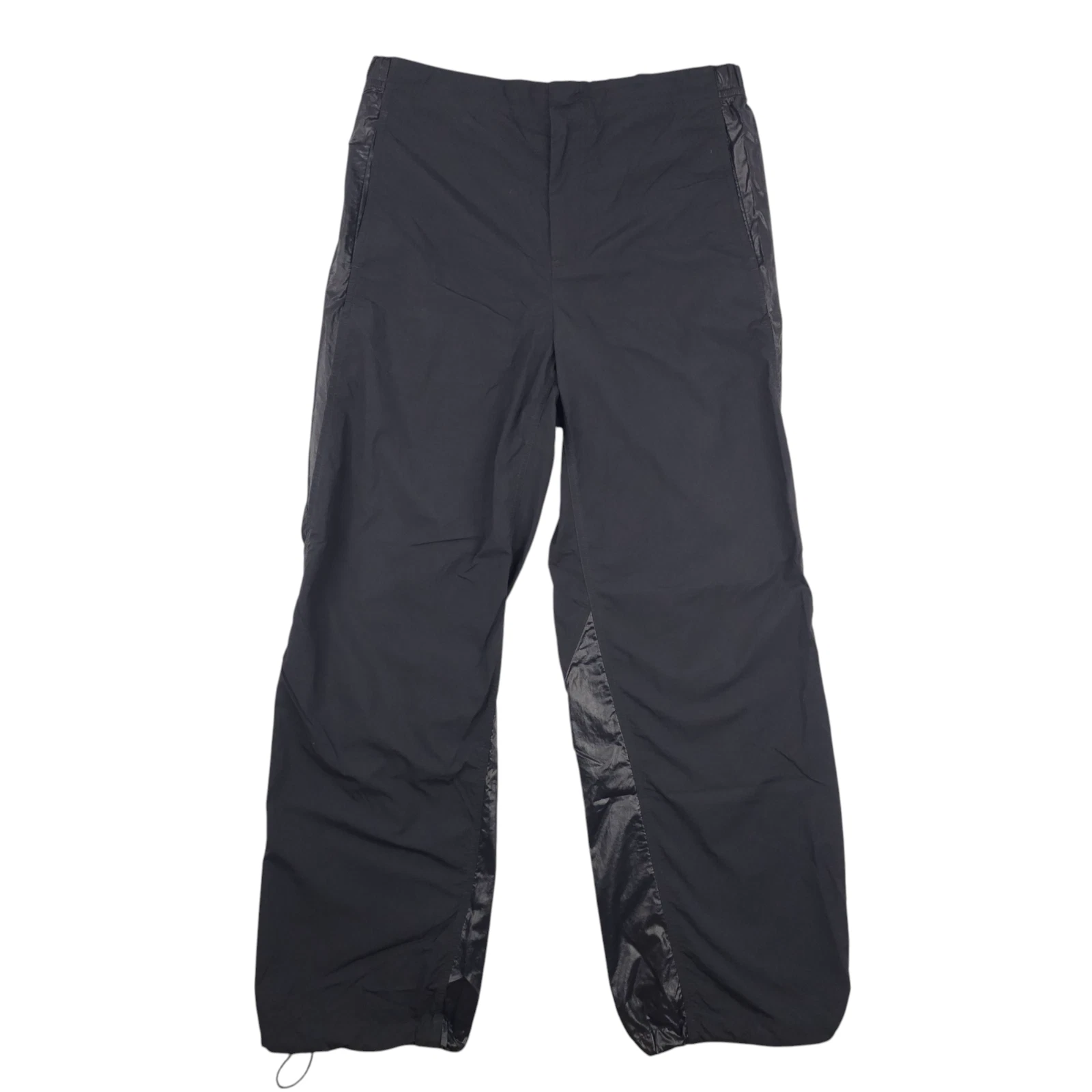 Our Legacy Roam Mens Black Ruff Nylon Trousers Size 50