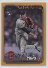 2024 Topps Update Gold Rainbow Foil Kai-Wei Teng #US212 1r13