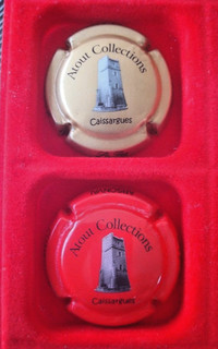 Capsules de champagne ARLETTE (Fée d') N° 32 et 32 b
