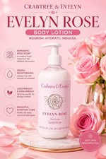 Crabtree Evelyn Evelyn Rose Body Lotion 16.9 oz Moisturizing Body Lotion