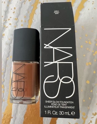NARS Sheer Glow Foundation IGUACU DARK 3 NWB