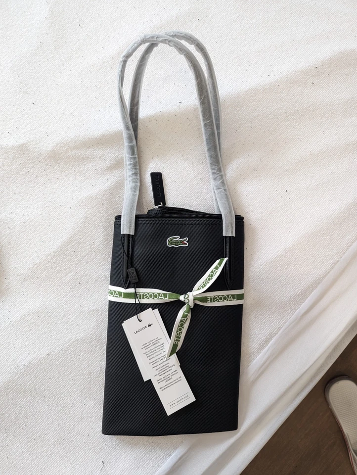 sac a main lacoste noir taille L - Photo 4/4