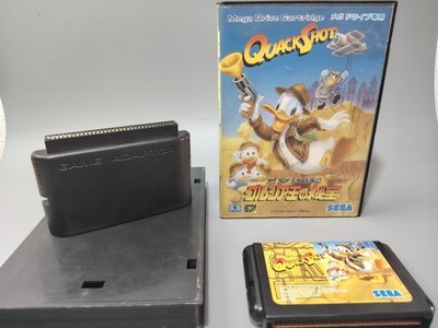 Quackshot - SEGA Mega Drive - Japanease + GameAdapter