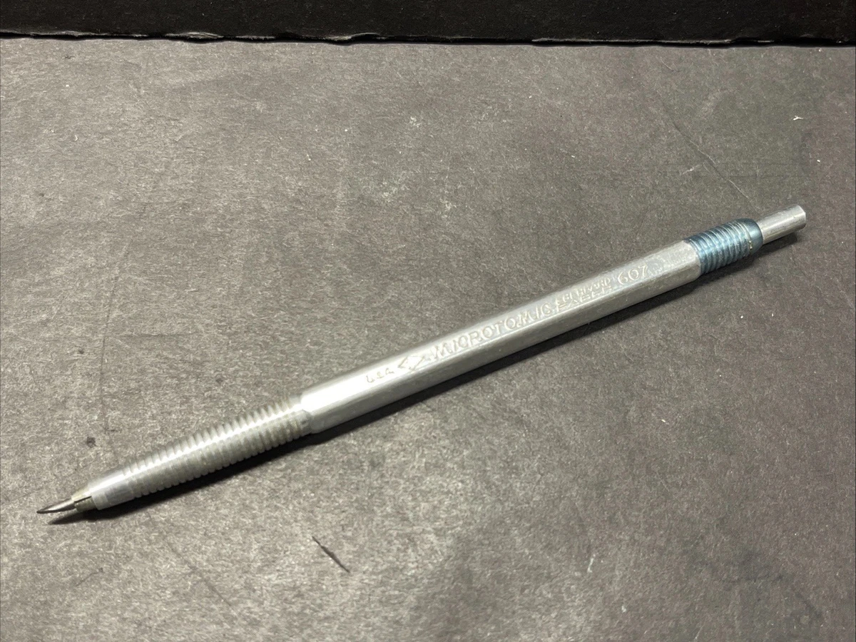 筆記具 Eberhard Faber Microtomic 607 Vintage Eberhard Faber Microtomic 607 Mechanical Pencil Metal USA