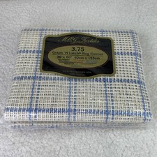 M.C.G. Textiles Graph 'N Latch Rug Canvas 3.75 White Blue 36 X 60 Complete Kit