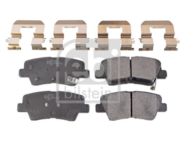 Febi Bilstein Bremsbelagsatz Scheibenbremse 116294 FüR Hyundai I10 2 Ba Ia Lpg-image