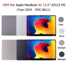 For Apple MacBook Air A3113 M3 2024 EMC 8611 LCD Display Touch Screen Digitizer