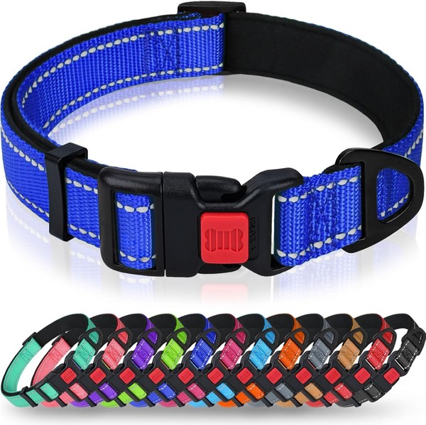 Hundehalsband Verstellbar Aus Neopren FüR GroßE Hunde, Reflektierend-image