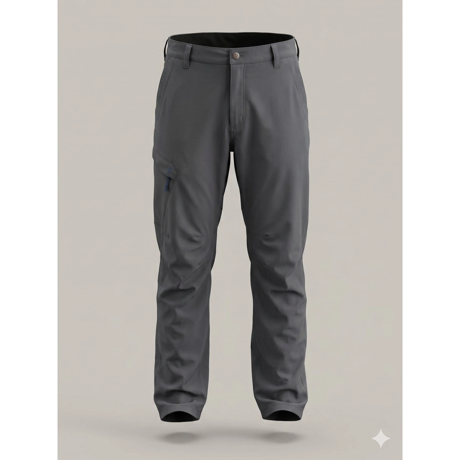 Stoic Mens L Gorpcore Outdoors Athleisure Technical Softshell Hiking Cargo Pants