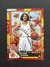2025 Topps Chrome McDonald’s Rookie 04/25 Tie-Dye Refractor Aaliyah Chavez RC