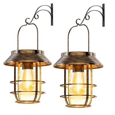 Ahaorigin Solar Lanterns Outdoor Waterproof, High Brightness Hanging Solar Li...
