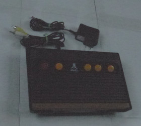 Atari Flashback 4 Classic Game Console With Power Cord - NO CONTROLLERS - Works
