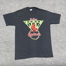 Vintage 1989 St. Louis Cardinals Major League Baseball T-Shirt Large RARE MENS