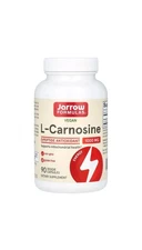 Jarrow Formulas Vegan L-Carnosine Dipeptide Antioxidant - 90 Capsules - Exp 1/26