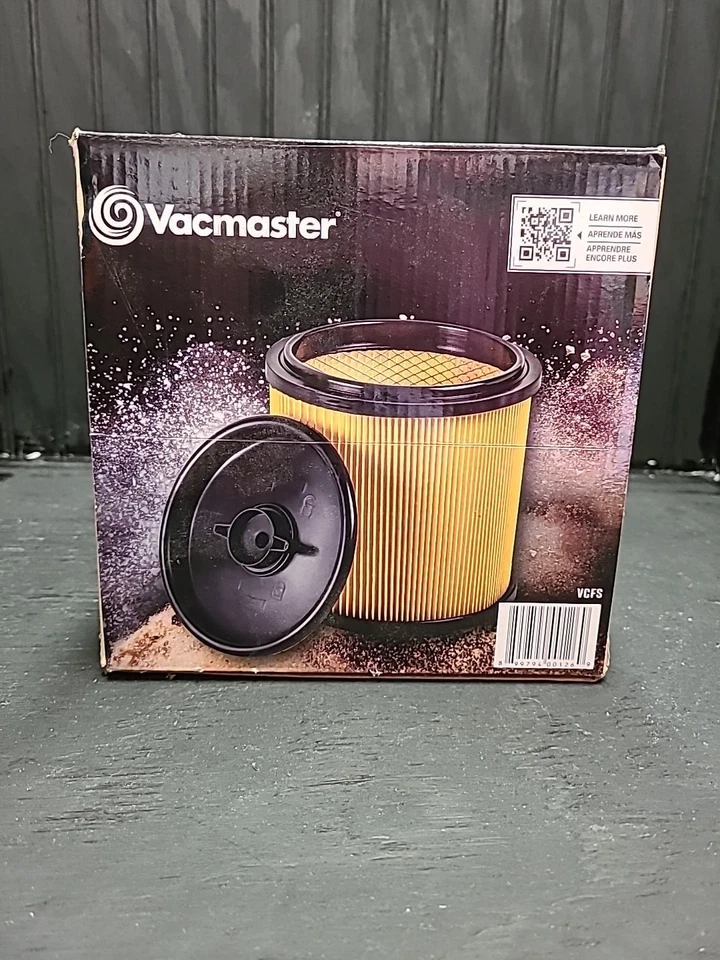 Filtro de vacío de repuesto VCFS de 1 pieza para filtro de cartucho estándar Vacmaster.     Foto 4 de 4