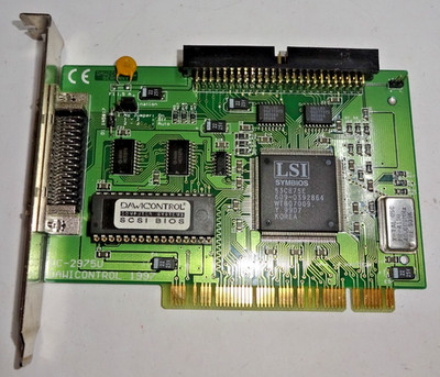 DAWICONTROL DC-2975U  SCSI  HOST CONTROLLER CARD PCI  #GK6228
