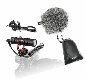 Movo Vxr10 Universal Condenser Video Microphone With Shock Mount
