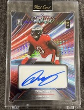🔥 Yaya Diaby Wild Card American Metallix Autograph Rookie Card 4/5 Tampa Bay 🔥
