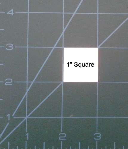 100 square English Paper Piecing Patchwork Quilting Templates 160GSM