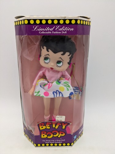 1986 M-Toy Marty Betty Boop Limited Edition Doll New Open Box 80's Skirt
