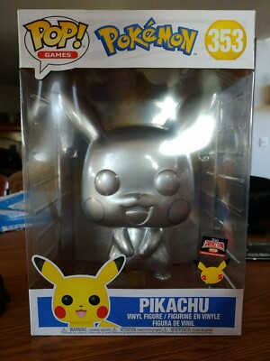 pikachu silver funko
