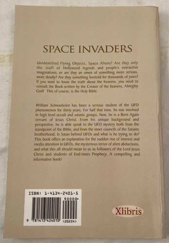Space Invaders UFOth Scifi Paperback William J. Schnoebelen VGC #13 - Imagen 2 de 12