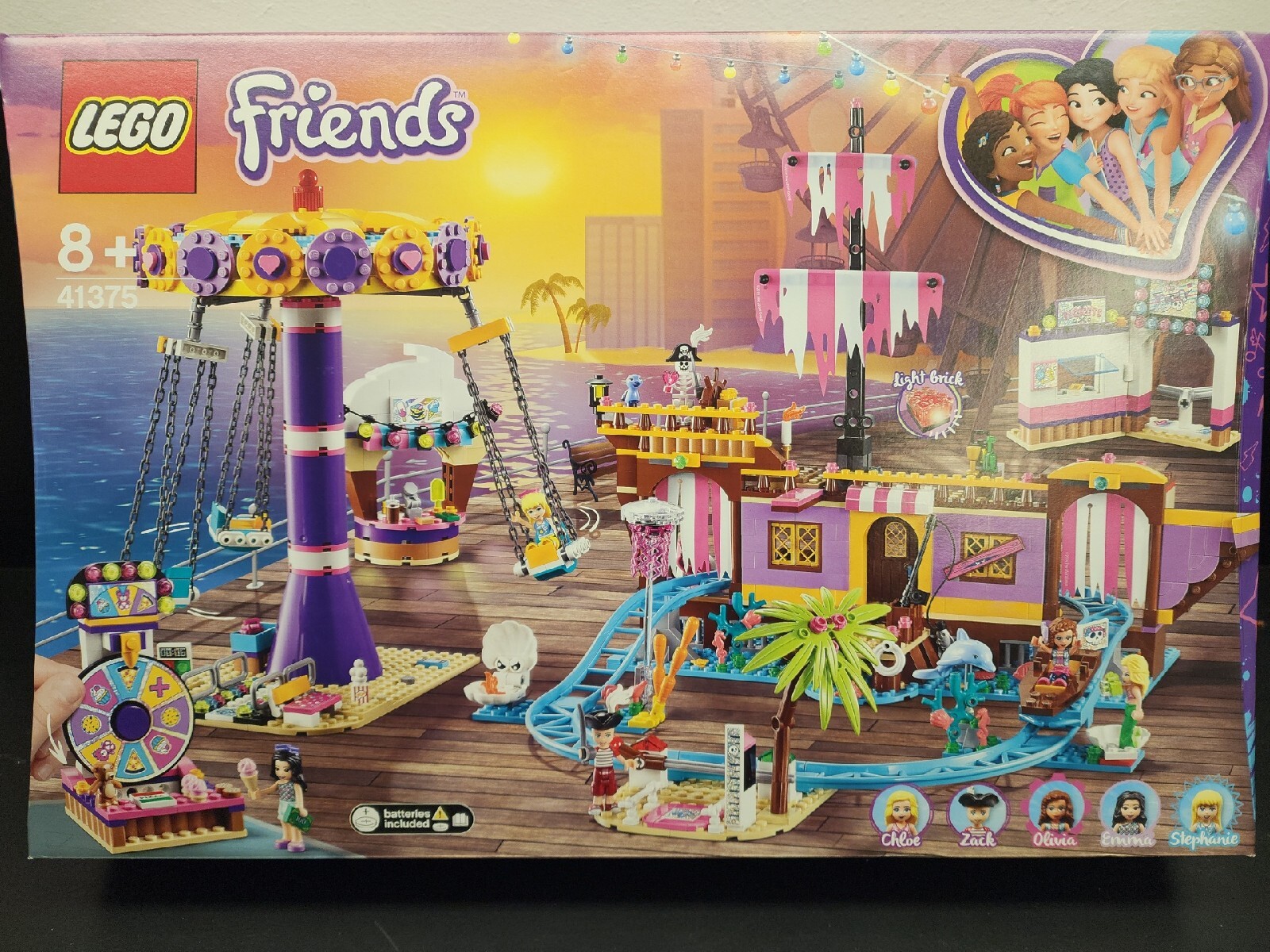 Authentic LEGO FRIENDS Heartlake City Amusement Pier #41375 SEALED! Retired!