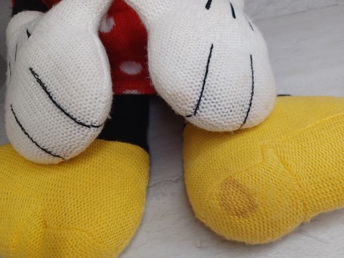 Disney Minnie Mouse Classics Strick Plüsch Stofftier Kissen Buddy 24 Zoll *LESEN - Bild 9 von 16