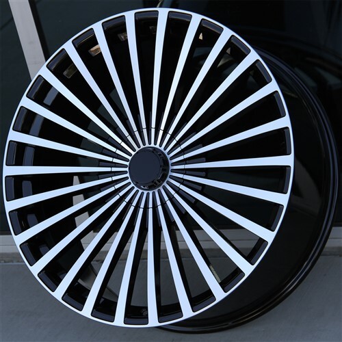 (4)SET 24" 24X10 5X130 ET+20MM WHEELS BENZ G500 G550 W463 G55 G63 G-WAGON BRABUS