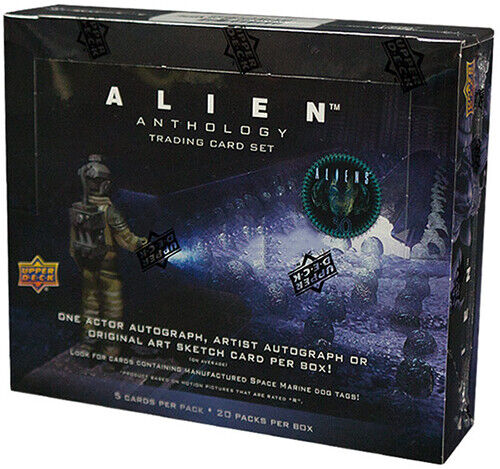 Selección automática de tarjetas de autógrafo Alien Anthology 216 mazo superior - Imagen 1 de 5