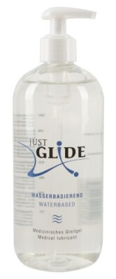 Just Glide Gleitgel Wasserbasierend Gleitmittel Wasserbasis Wasserbasiert 500 ml