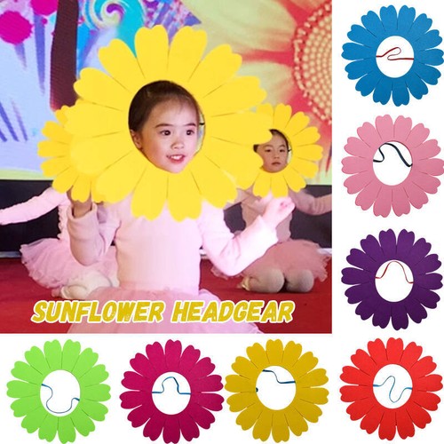 Kinder Halloween Hut Sonnenblume Kopfbedeckung Kinder Sonnenblume Kopfbedeckung Kopfschmuck. - Bild 2 von 19