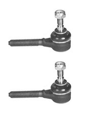 Pair Set 2 Front Outer Steering Tie Rod Ends ...
