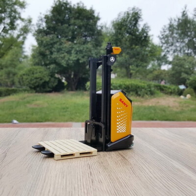1/15 Scale SANY AGV 2T Forklift Pallet Truck Diecast Car Model Toy Gift 