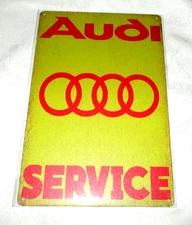AUDI SERVICE Metal Sign #3 - NEW