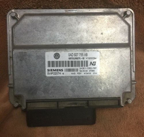Original VW TOUAREG 7L 5.0 V10 TDI STEUERGERÄT VERTEILERGETRIEBE 0AD927755AB