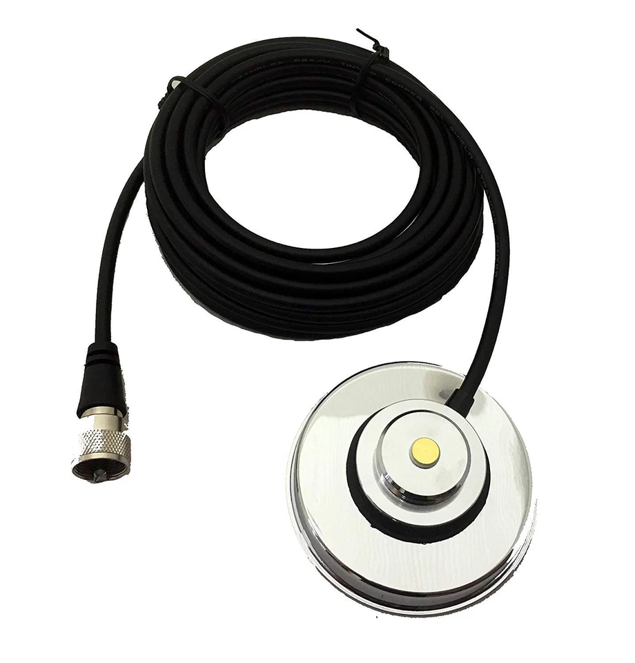 Antenna UHF 410-490 MHz Magnet Mount PL259 Mobile Radio Icom Kenwood Vertex 1232 - Image 3 of 3