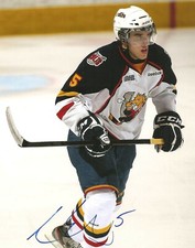Aaron Eckblad signed photo 8x10 autographed Barrie Colts