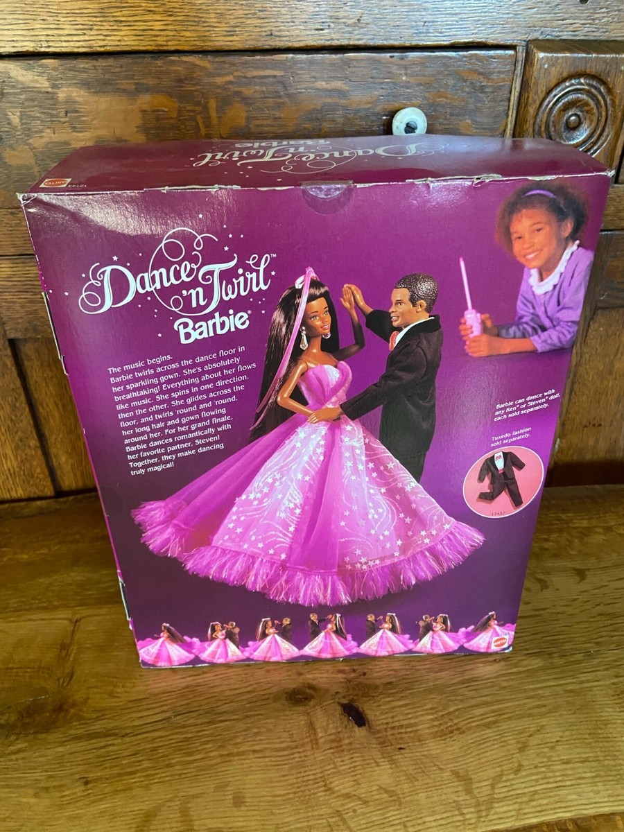 1994 African-American Dance n Twirl Barbie- Mattel--- #12143