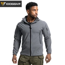 IDOGEAR Tactical Mens Jacket Mens Hoodies Gen2 L5 Soft Windproof Hunting Sport