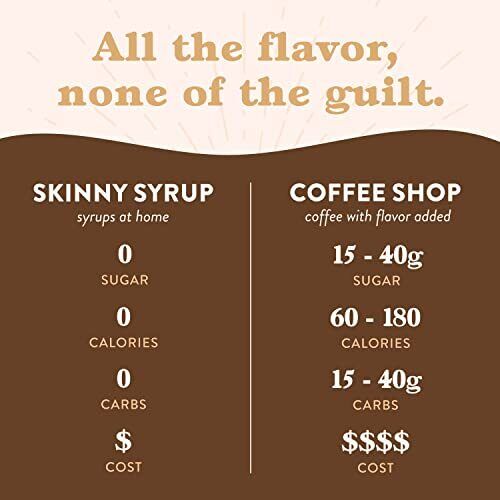 Jordan's Skinny Syrups Sugar Free Coffee Syrup, Vanilla Flavor Drink Mix, Zer... - Bild 3 von 8