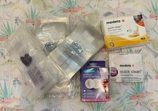 Breast Milk Storage Bags, 120 plus various supportive items