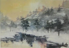 Rare Tom Lynch Limited Edition Litho "Michigan North Woods"