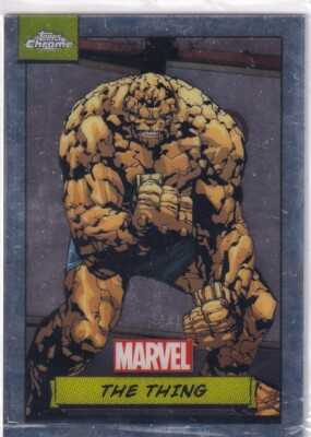 Topps Marvel Chrome 2024 Karte Nr. 10 The Thing